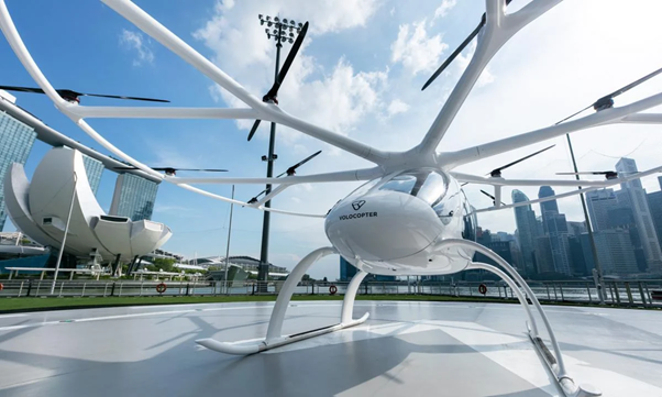 A flying taxi in Europe may start carrying passengers as early as 2024